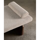 Kave Home Bež/u tamnoj prirodnoj boji ležaljka od šenila (promjenjiva) Topaz – | shoptok.hr