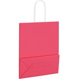  Papirnate vrećice 50 kom s ručkama ružičaste 18x8x22 cm | shoptok.hr