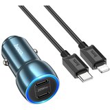  Auto punjac HOCO. Z48 2x Type C+ kabal Type C na Lightning PD QC3.0 3A 40W plavi | ePonuda.com