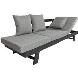 Garden Pleasure Siva aluminijasta vrtna sedežna garnitura Donna – | Shoptok.si