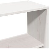  Krevet s regalom za knjige bez madraca bijeli 140x190cm od drva | shoptok.hr
