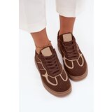 Boto Low Women's Sneakers Brown Brenelle | shoptok.hr