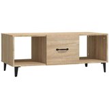 vidaXL stolić za kavu boja hrasta 102x50x40 cm konstruirano drvo | shoptok.hr