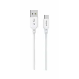 iPEAX KABEL TPU USB-A/USB-C 1M, 60W, 3A, USB 2.0 Ultra otporan, bijeli