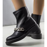 Gemre Insulated black ankle boots Larion | ePonuda.com