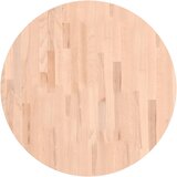 Stolna ploča Ø70x1,5 cm okrugla od masivne bukovine | shoptok.hr
