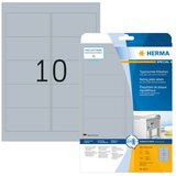 Herma etikete 96,0x50,8 A4/10 1/25 aluminium look ( 02H4223 ) Cene