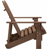  Vrtni dvosjed Adirondack od masivne jelovine smeđi | Eponuda.ba