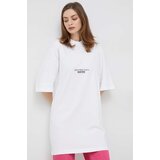 Calvin Klein Jeans Obleka bela barva | Shoptok.si