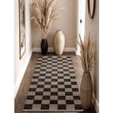 Hanse Home Črn/kremno bel obojestranski/ročno tkan tekač iz mešanice jute 80x300 cm Rex – | Shoptok.si