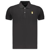  Muška crna polo majica kratkih rukava Navy | shoptok.hr