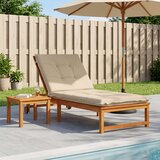  Jastučić za ležaljku GEMERT 100% poliester Krem 190 x 70 x 9 cm | shoptok.hr