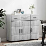  Kreveta s policom FLORIN Siva Sonoma 88,5 x 30,5 x 73 cm | shoptok.hr