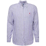 Polo Ralph Lauren Košulja indigo / svijetlocrvena / bijela