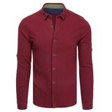 DStreet Koszula męska bordowa | ePonuda.com