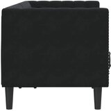 SOFA Crna 174 x 74,5 x 70,5 cm Baršun | shoptok.hr