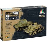 Italeri 1/56 talijanski tenkovi i Semoventi maketa tenka Cijene