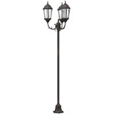 Vrtno svjetlo Bronzana 57 x 49 x 241 cm Aluminij i staklo | shoptok.hr