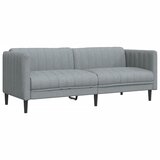  3-dijelni set sofa svjetlosivi od tkanine | shoptok.hr
