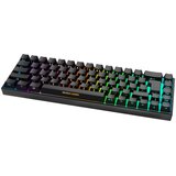 DELTACO GAMING Tipkovnica Bežična DK440R CRNA RGB osvjetljenje - UK Layout Slike