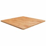  Četvrtasta stolna ploča smeđa 90x90x2,5 cm tretirana hrastovina | shoptok.hr