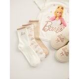 Sinsay Pamučna majica s printom Barbie | shoptok.hr