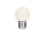 LED žarnica E27 G45 2W - toplo bela