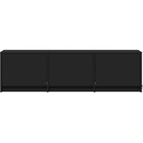 TV ormarić s LED rasvjetom s ladicama Crna 140 x 34 x 40 cm | shoptok.hr