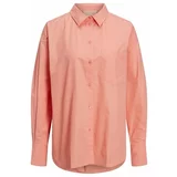 JJXX Topi & Bluze Noos Shirt Jamie L/S - Coral Haze Oranžna