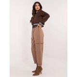 Och Bella Trousers-TW-SP-BI-6-1313.47-light brown Cene