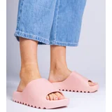 D/CEO marka niezdefiniowana Pink rubber women's slides Serrano