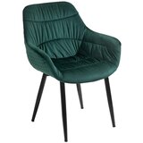 Livetastic Naslanjač Samt, Gozdno Zelena | Shoptok.si