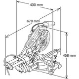 Makita potezno nagibna testera LS0714FL, 1010W/190 mm testera | ePonuda.com