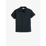 Koton Shirt - Dark blue - Regular fit cene