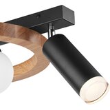  Stropno spot svetlo OTIS 2xG9/5W/230V + 1xE27/15W/230V, hrast | Eponuda.com