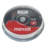 Maxell dvd-r 4,7GB 16X 10 na osi cene