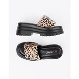 SEASTAR Leopard print platform flip-flops | Shoptok.si