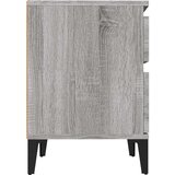  Noćni ormarići 2 kom boja dimljenog smeđi 40x35x50 cm | shoptok.hr