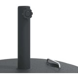  Baza suncobrana s ručkama za stupove Ø 38/48 mm 25 kg okrugla | shoptok.hr
