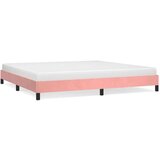 vidaXL okvir za krevet ružičasti 200x200 cm baršunasti | shoptok.hr