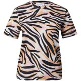 Warehouse Majica svetlo oranžna / roza / črna / bela | Shoptok.si