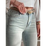 DStreet Spodnie damskie jeansowe skinny SKINNIUP jasnoniebieskie | shoptok.hr
