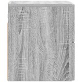  Noćni ormarić za montažu na zid Siva sonoma 33 x 34 5 x 40 cm | shoptok.hr