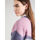 Iriedaily Pulover 'Fady' marine / svetlo modra / lila / oranžna | Shoptok.si
