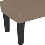 vidaXL Klop taupe 100x30x30 cm blago | Shoptok.si