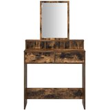  Toaletni stol Dimljeni hrast 79 x 41 x 140 cm Konstruirano drvo | shoptok.hr