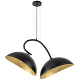  Luster na sajli SPACE 2xE27/60W/230V crna/zlatna | Eponuda.com