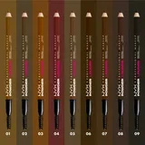 črtalo za obrvi - Powder Louder Brow Pencil - Black