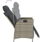  7-dijelni vrtni blagovaonski set sivi od poliratana | shoptok.hr