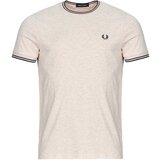 Fred Perry Majice s kratkimi rokavi TWIN TIPPED T-SHIRT Bež Cene